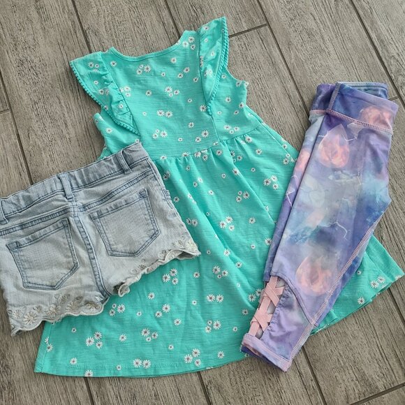 Jumping Beans Baby Gap 90 Degree Girls 3-Piece Outfit Bundle Size 4 / 4T - Picture 6 of 7